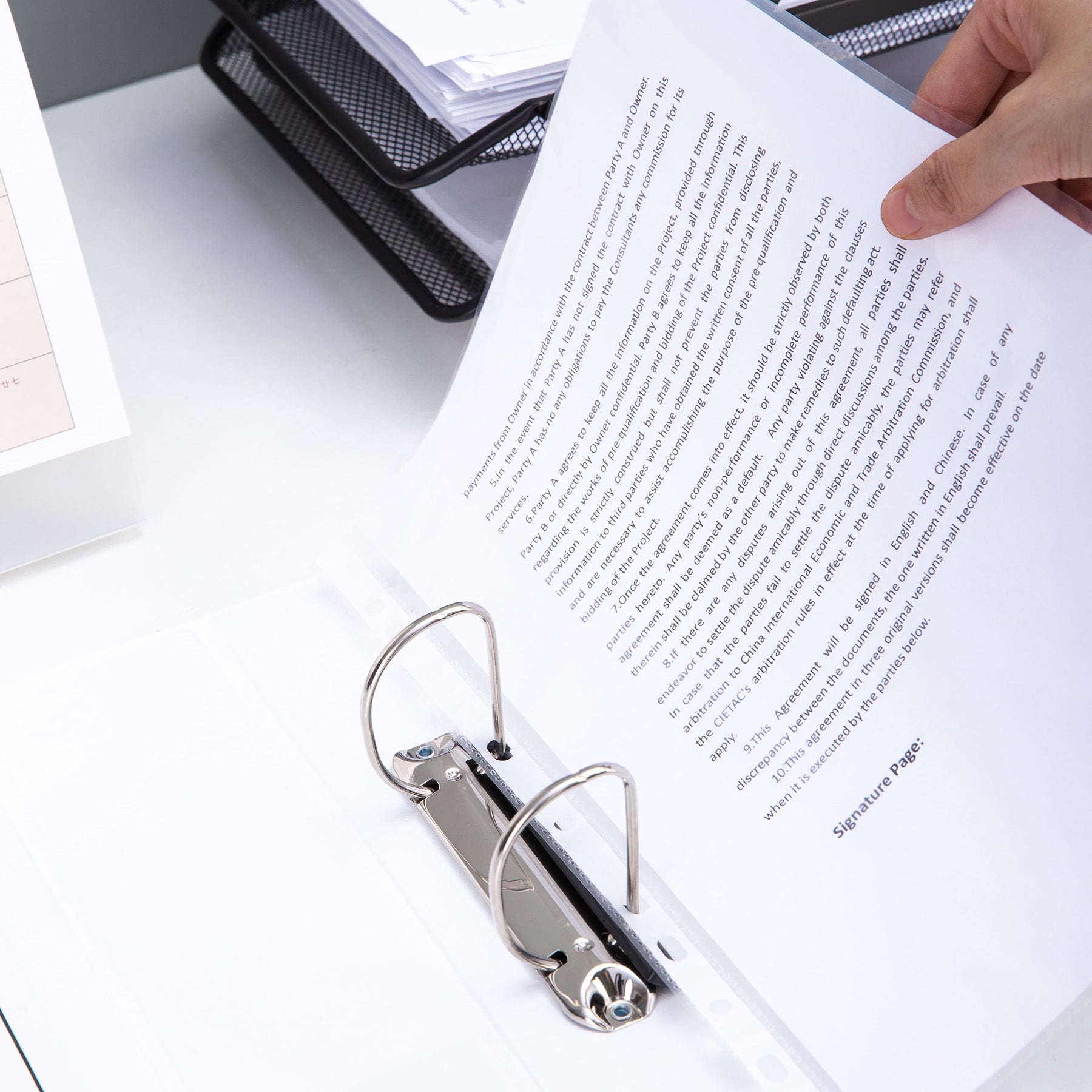 Deli PP 2IN 2 D-Ring View Binder A4 - Al Masam Stationery LLC