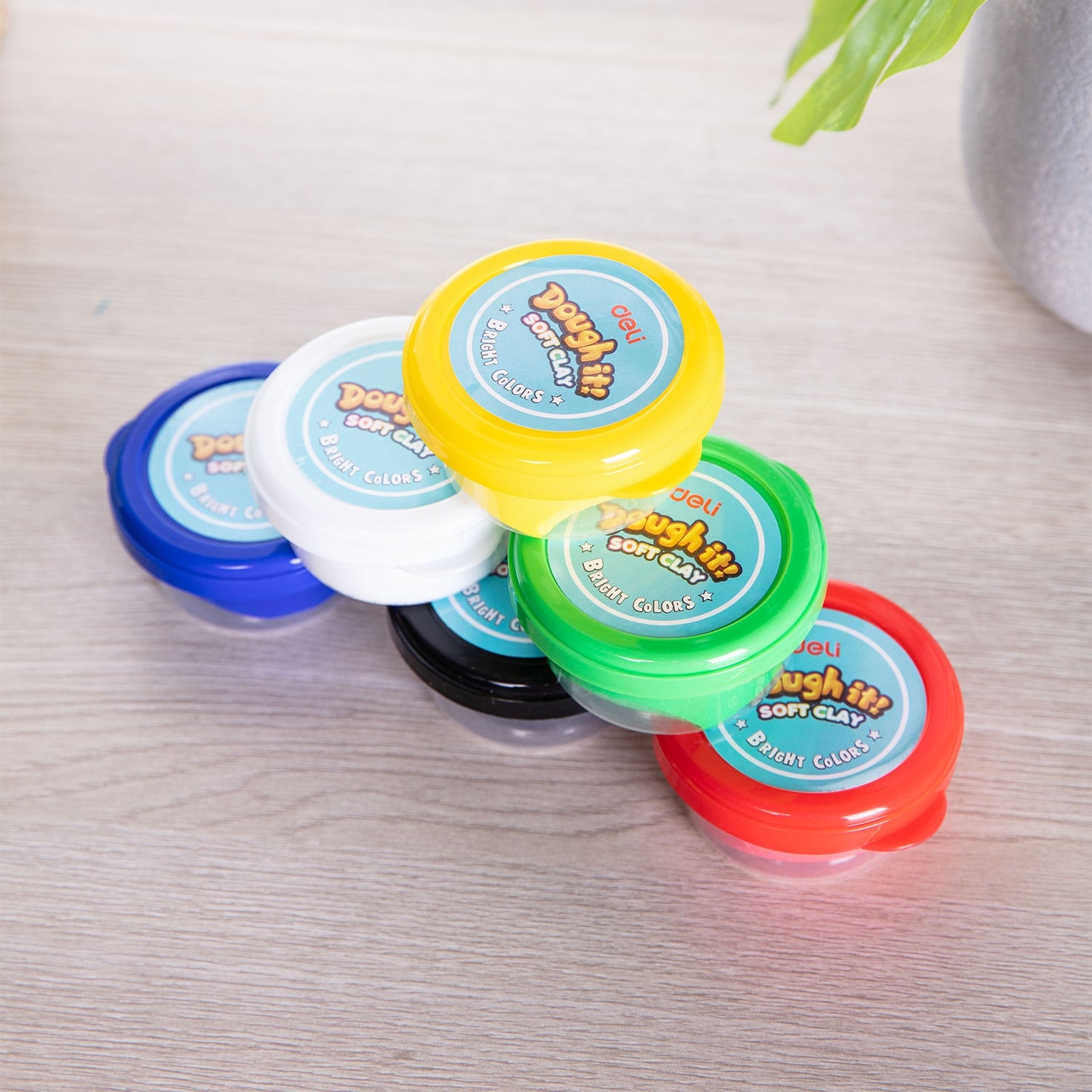 Deli Deli Soft Super Light Clay - Al Masam Stationery LLC