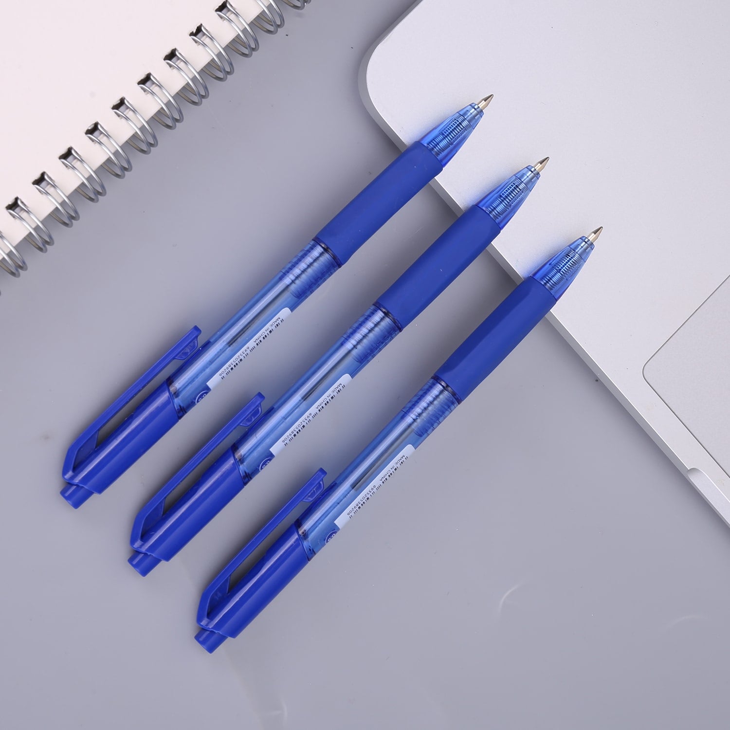 Deli Ball Point Pen Bullet tip 0.5mm - (Blue) - Al Masam Stationery LLC