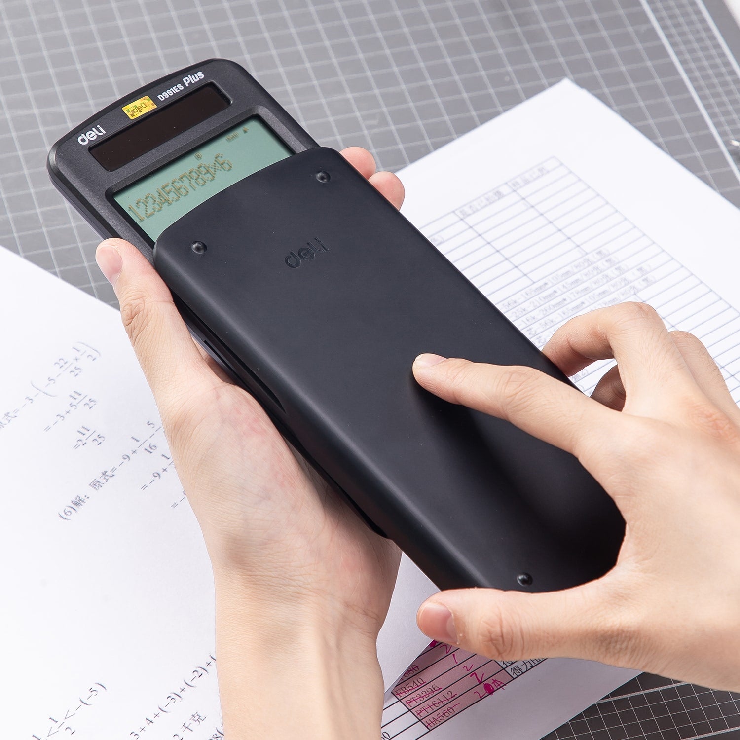 Deli 417F Scientific Calculato - Al Masam Stationery LLC