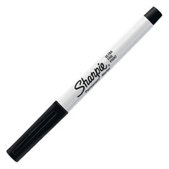 Sharpie Ultra Fine Black Ink Permanent Marker 2 Pieces - Al Masam Stationery LLC