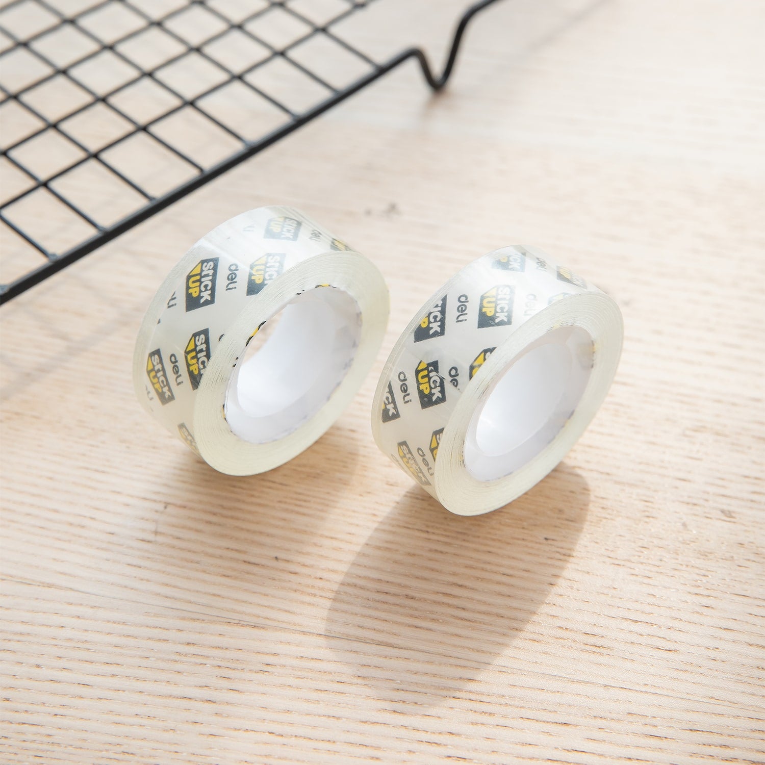 Deli Super Clear Office Tape 18mmx27m - Al Masam Stationery LLC