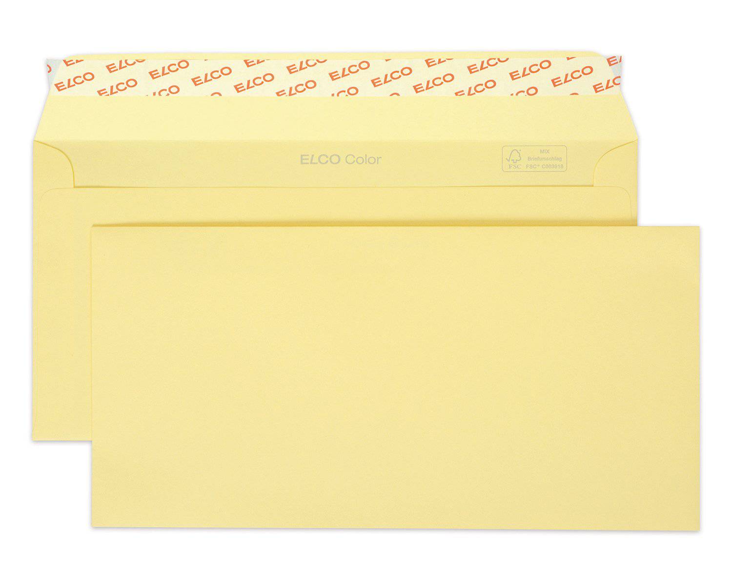 Elco Envelope Color C5/6 Beige/Cream without window, adhesive closure - Al Masam Stationery LLC