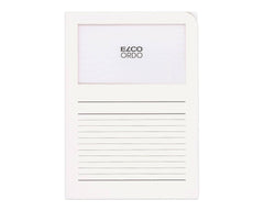 Elco Ordo classico white, with line print - Al Masam Stationery LLC