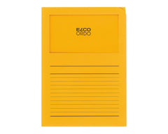 Elco Ordo classico golden yellow, with line print - Al Masam Stationery LLC