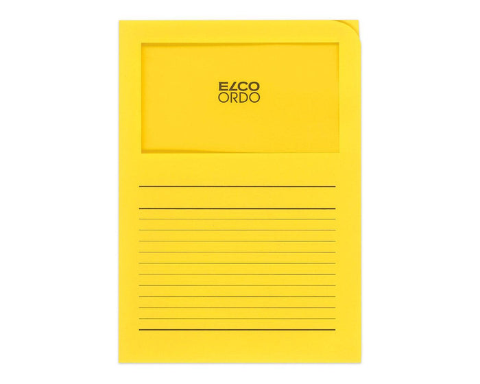 Elco Ordo classico intense yellow, with line print - Al Masam Stationery LLC
