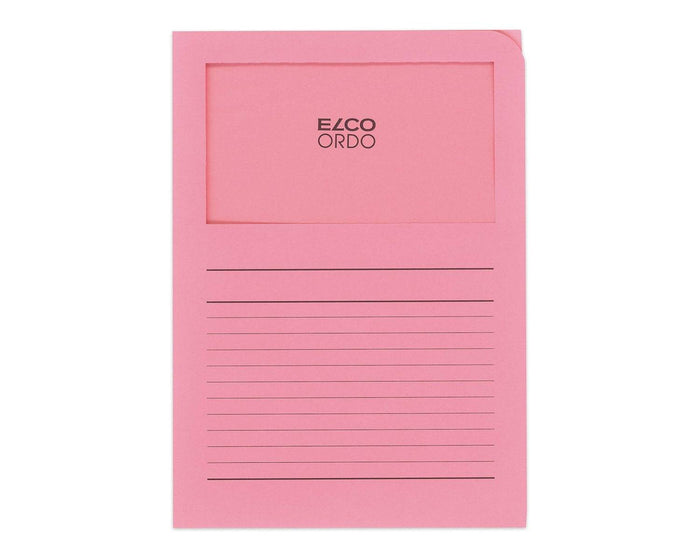 Elco Ordo classico pink, with line print - Al Masam Stationery LLC