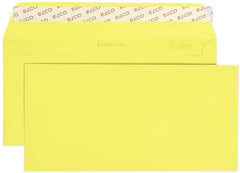 Elco Color C5/6 Envelope intense yellow without window, adhesive closure - Al Masam Stationery LLC