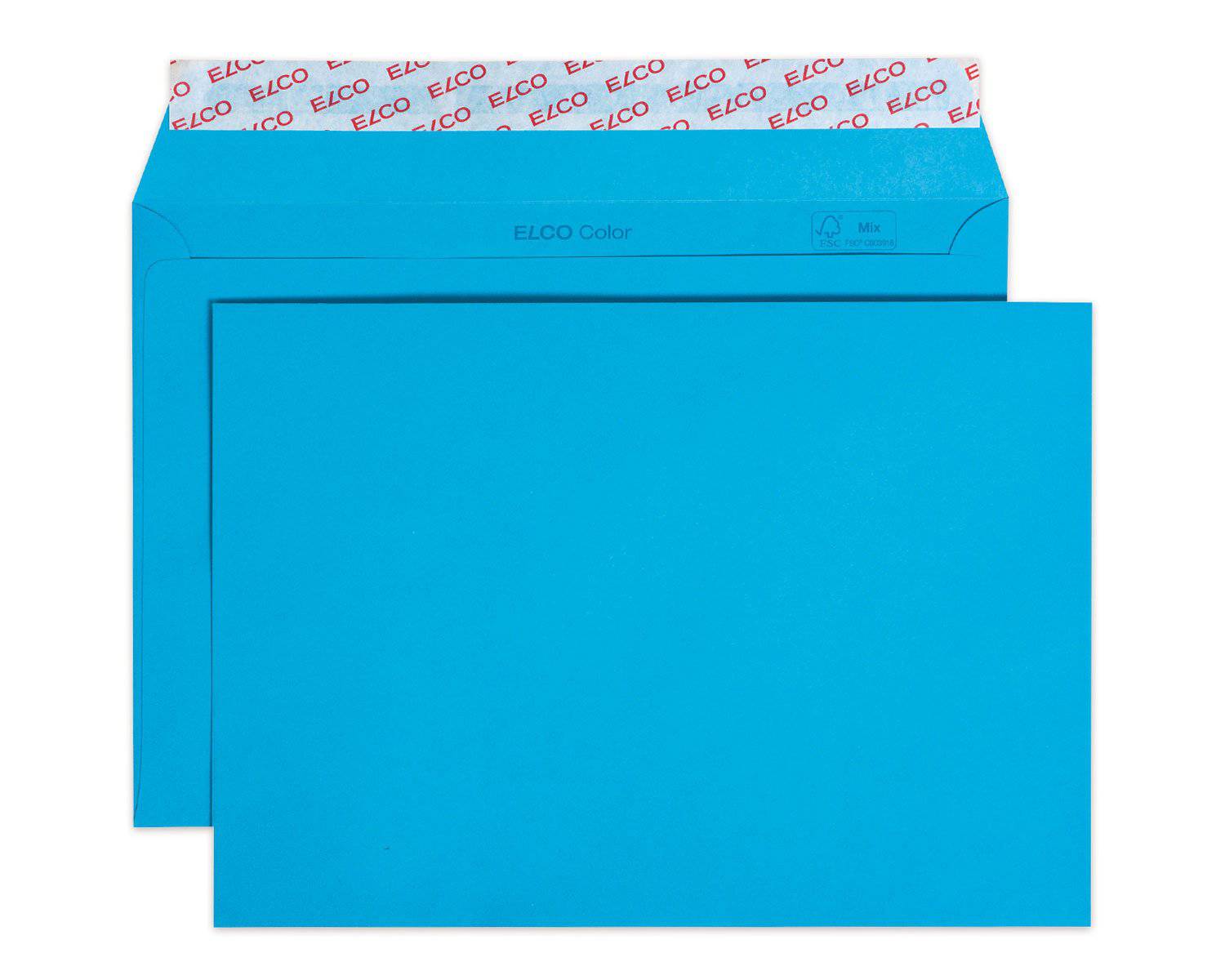 Elco Color C5 Envelope without window intense Blue - Al Masam Stationery LLC