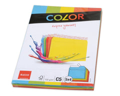 Elco Color C5 Envelopes Mixed Colors without Window - Al Masam Stationery LLC