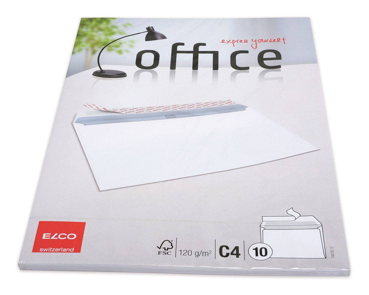 Elco Office C4 Envelope without window - Al Masam Stationery LLC
