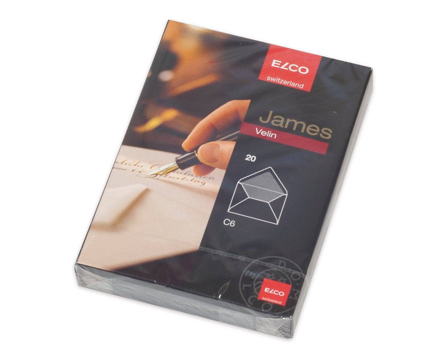 Elco Velin C6 white Envelope lined with wet seal - Al Masam Stationery LLC Main image