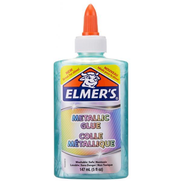 Elmer's Liquid Glue Metalic Teal 147 ml - Al Masam Stationery LLC Main image