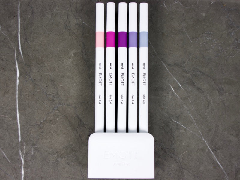 Uni EMOTT ever fine Floral Color - Al Masam Stationery LLC