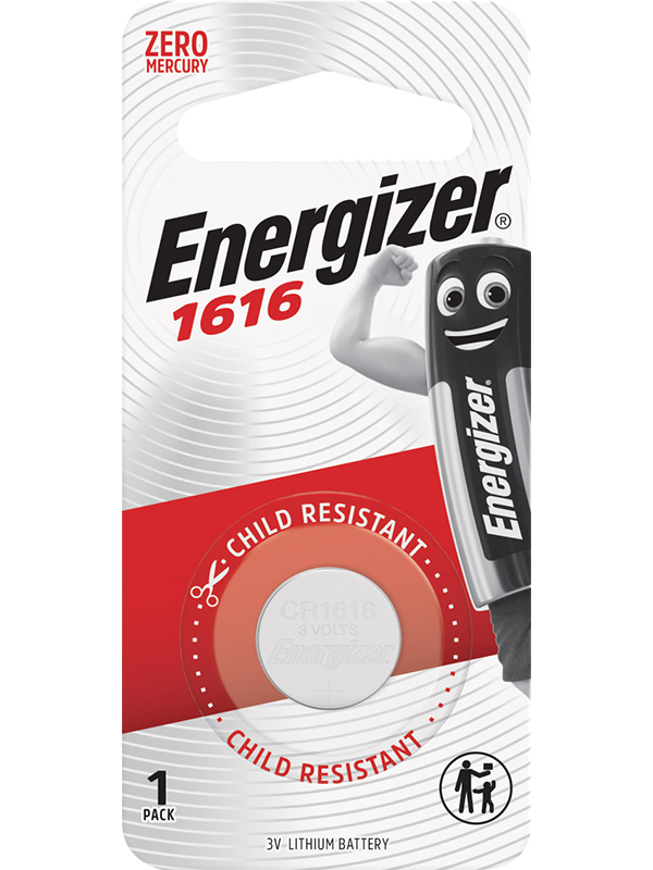 Energizer Lithium Coin CR1616 Batteries Main image