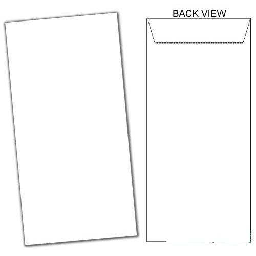 Envelope white (9x4) inches Top Open - Al Masam Stationery LLC