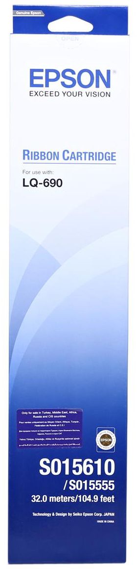EPSON RIBBON SO15555- LQ 690 - Al Masam Stationery LLC Main image