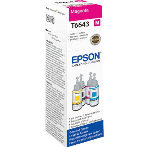 Epson T 6643 Magenta - Al Masam Stationery LLC Main image
