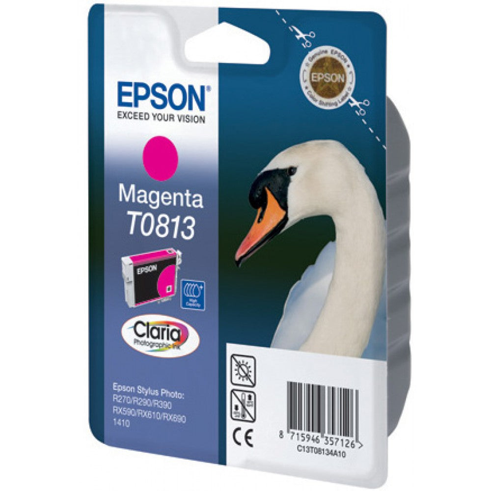 EPSON T0813 MAGENTA - Al Masam Stationery LLC Main image