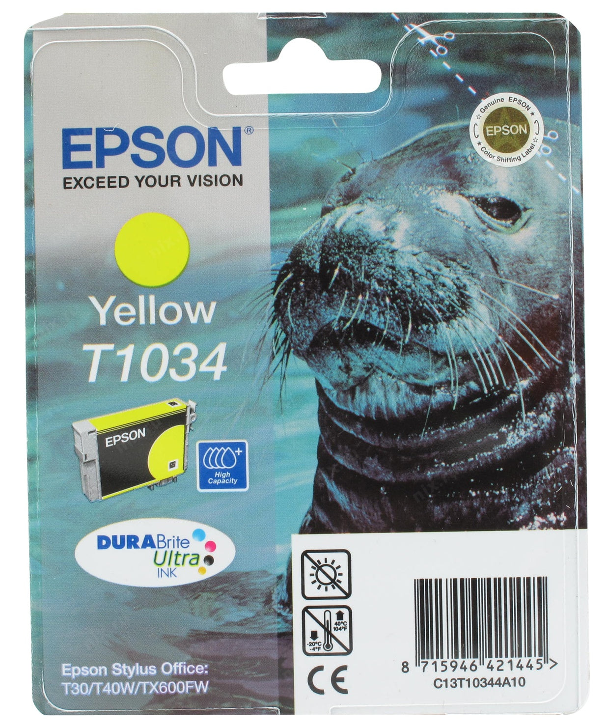 Epson T1034 Yellow - Al Masam Stationery LLC Main image