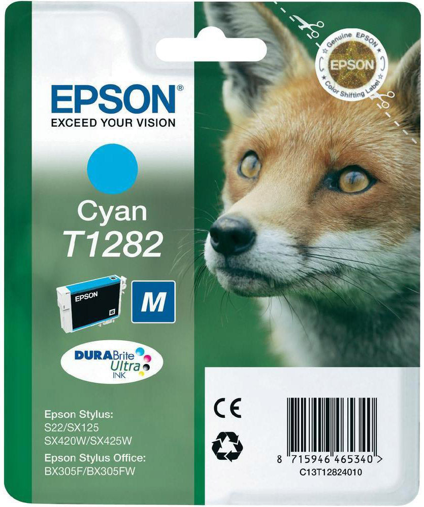 EPSON T1282 CYAN - Al Masam Stationery LLC Main image