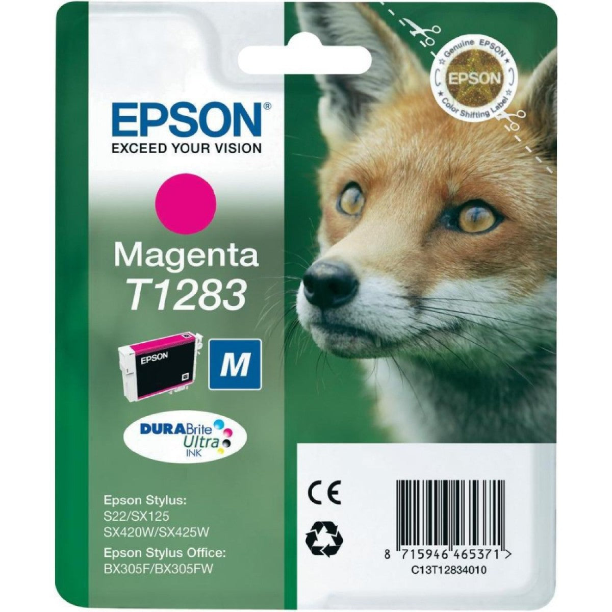 EPSON T1283 MAGENTA - Al Masam Stationery LLC Main image