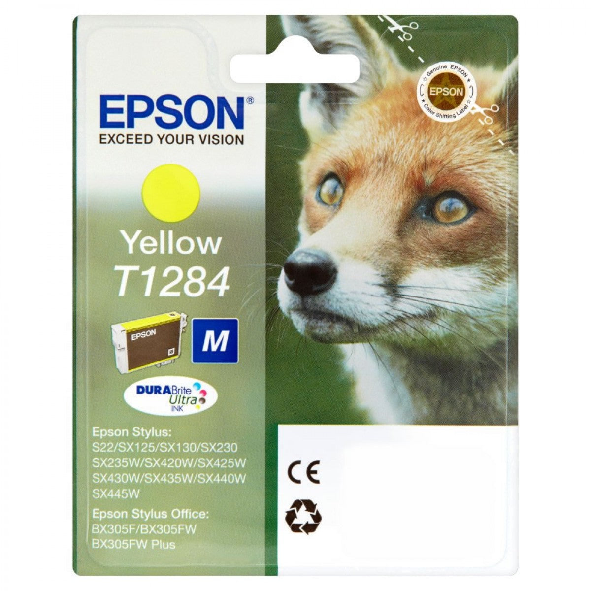EPSON T1284 YELLOW - Al Masam Stationery LLC Main image