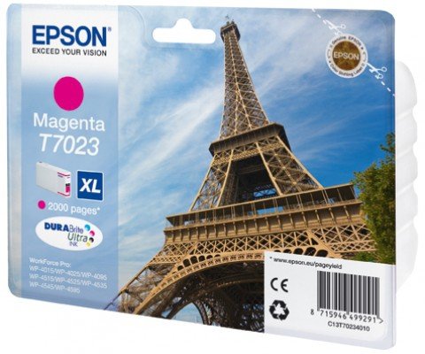 Epson Toner Magenta XL T7023 Secondary image