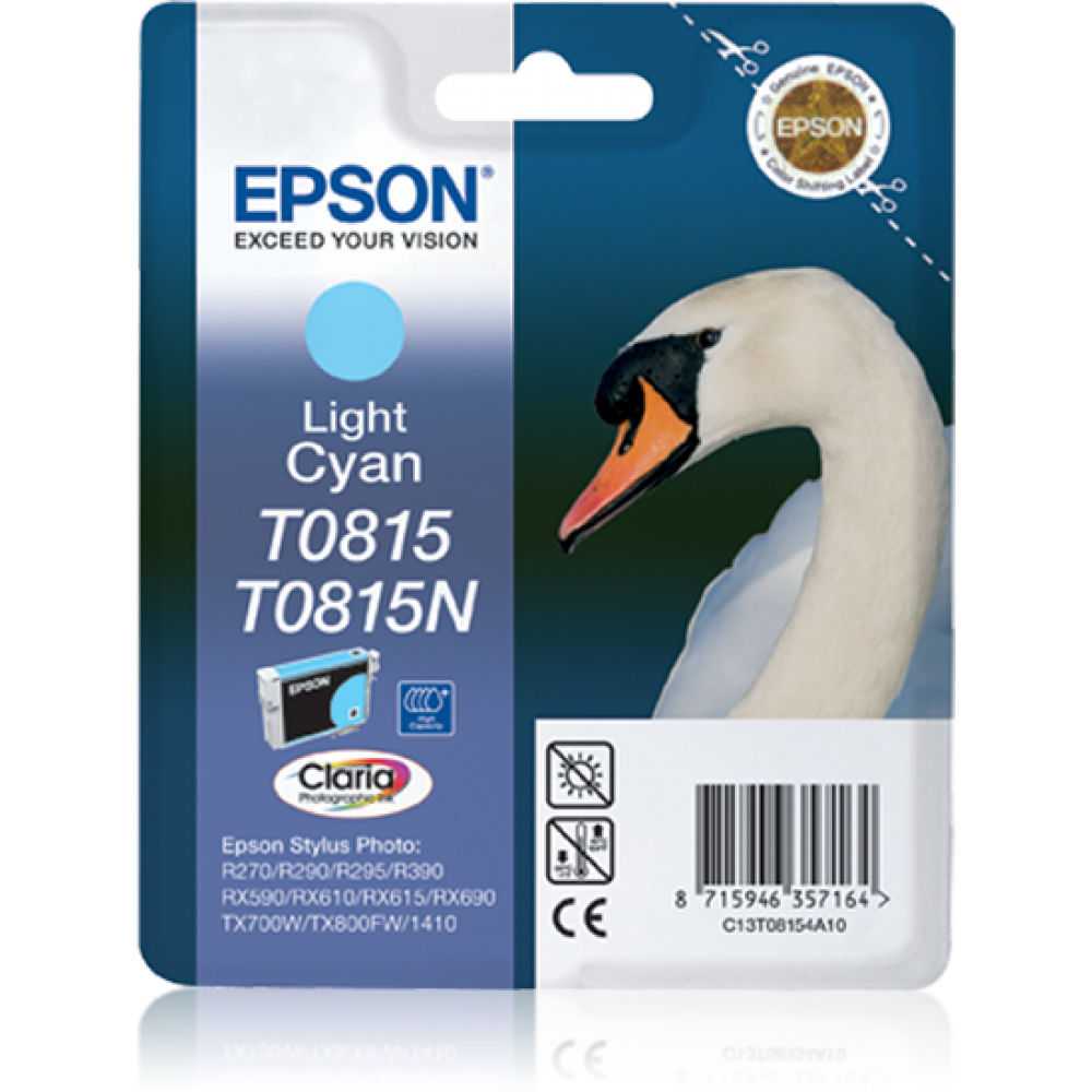 EPSON T0815 LIGHT CYAN - Al Masam Stationery LLC