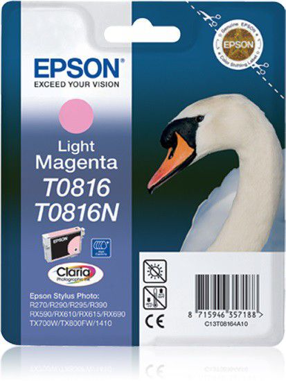EPSON T0816 LIGHT MAGENTA - Al Masam Stationery LLC