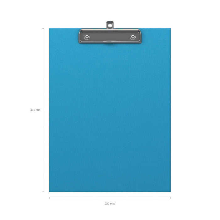 ErichKrause Clip-on tablet (Clip Board) Neon, A4, blue - Al Masam Stationery LLC