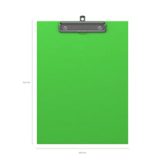 ErichKrause Clip-on tablet (Clip Board) Neon, A4, Green - Al Masam Stationery LLC