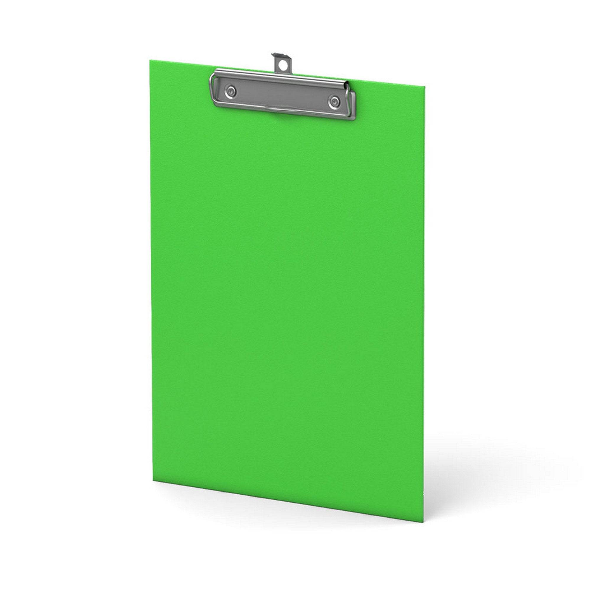 ErichKrause Clip-on tablet (Clip Board) Neon, A4, Green - Al Masam Stationery LLC