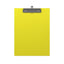ErichKrause Clip-on tablet (Clip Board) Neon, A4, Yellow - Al Masam Stationery LLC