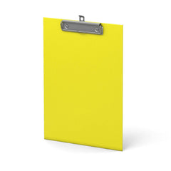 ErichKrause Clip-on tablet (Clip Board) Neon, A4, Yellow - Al Masam Stationery LLC