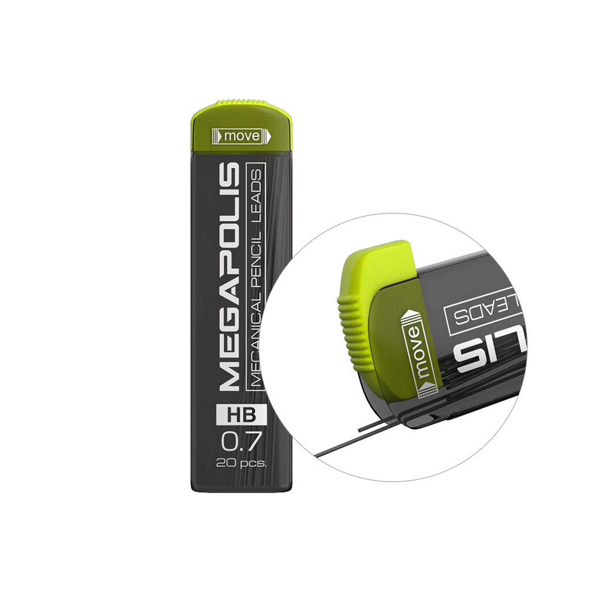 ErichKrause MEGAPOLIS Concept Leads for mechanical pencils 0.7 mm - Al Masam Stationery LLC Main image