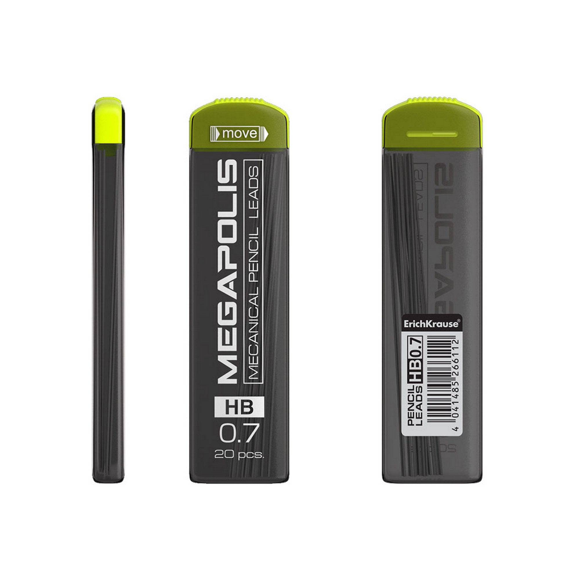 ErichKrause MEGAPOLIS Concept Leads for mechanical pencils 0.7 mm - Al Masam Stationery LLC