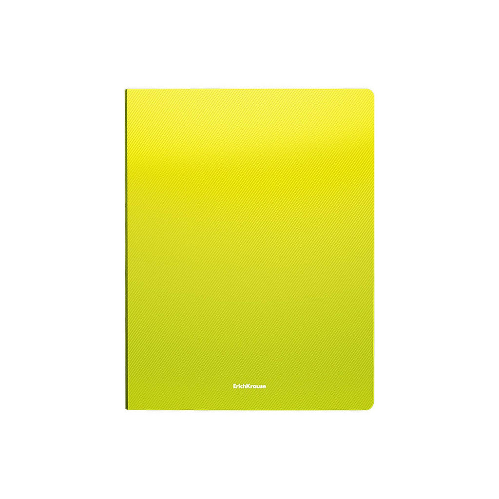 ErichKrause File folder Diagonal Neon, 10 pockets, A4, assorted - Al Masam Stationery LLC