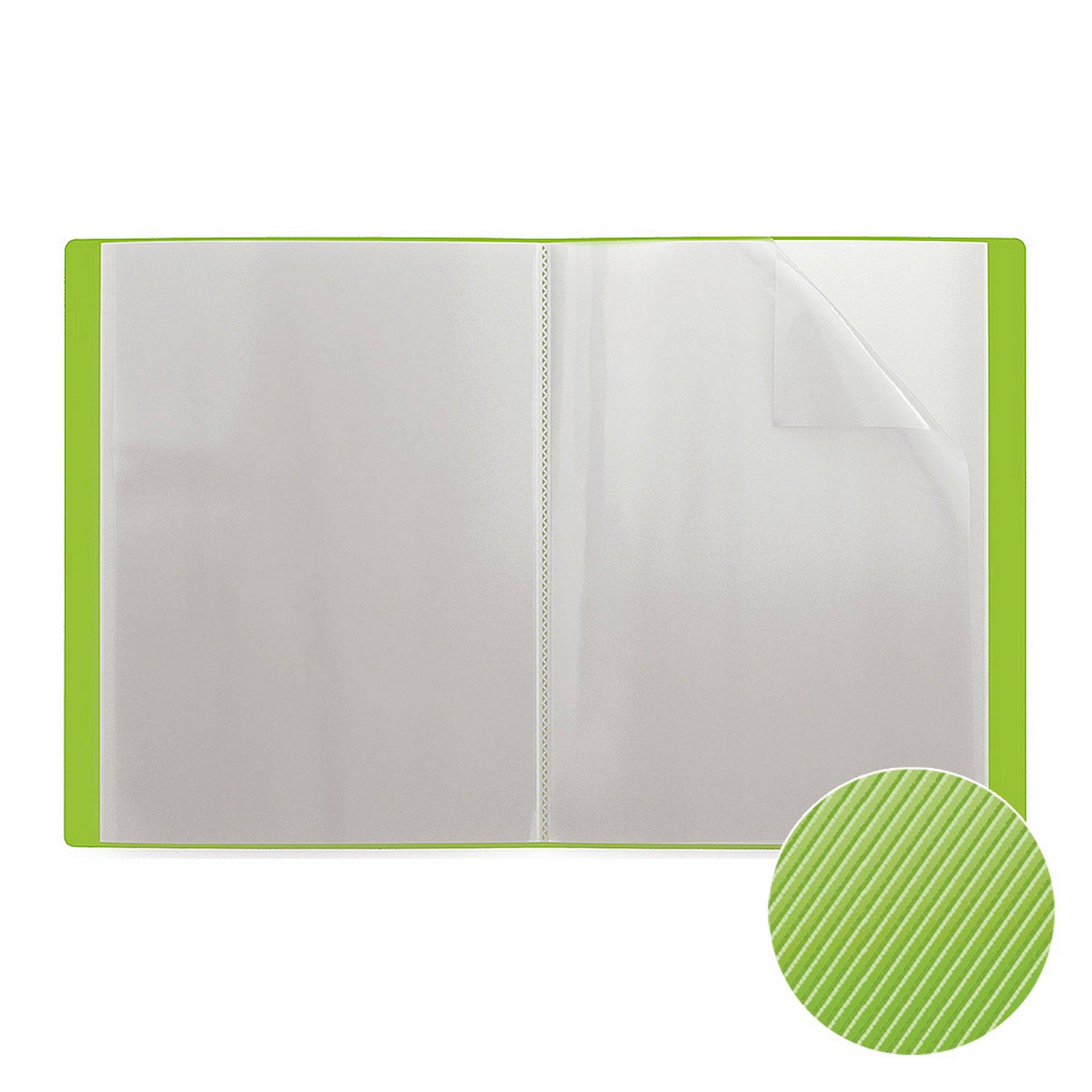 ErichKrause File folder Diagonal Neon, 40 pockets, A4, assorted - Al Masam Stationery LLC