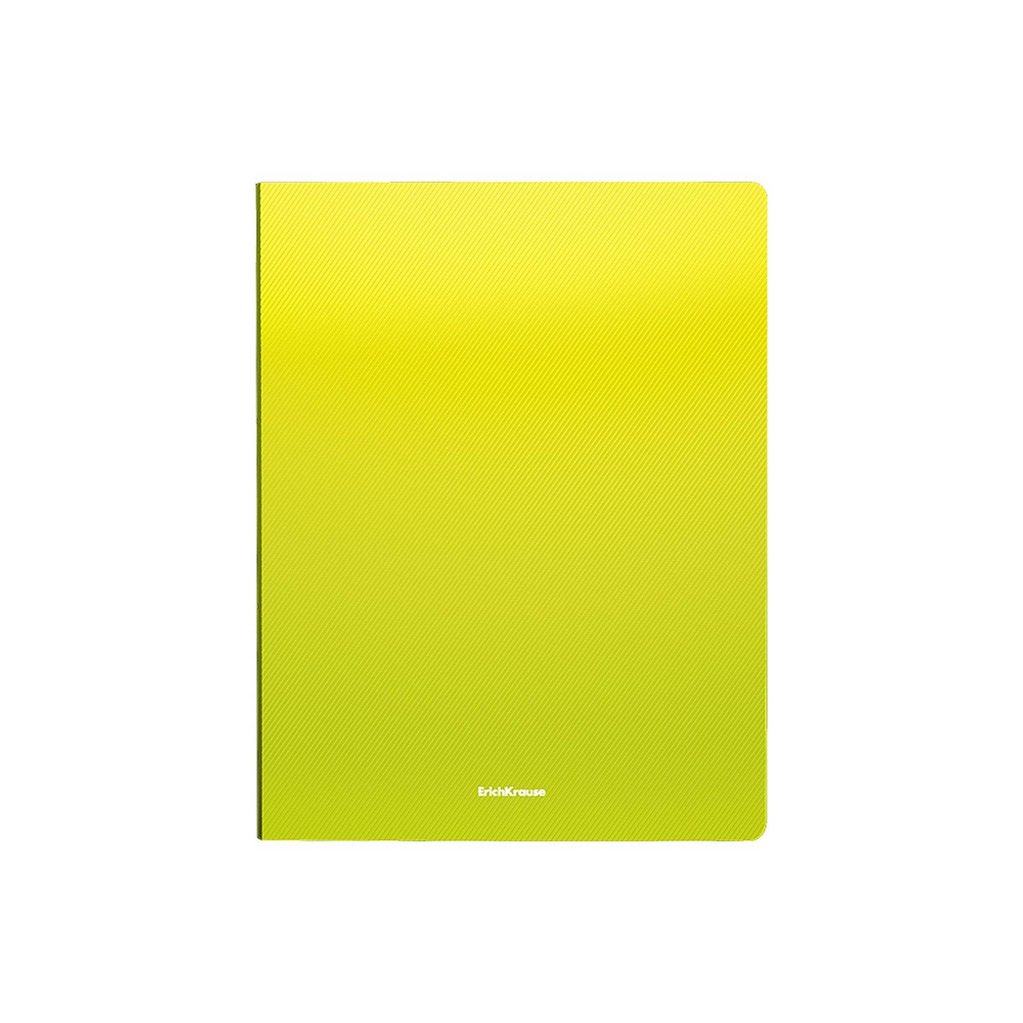 ErichKrause File folder Diagonal Neon, 40 pockets, A4, assorted - Al Masam Stationery LLC