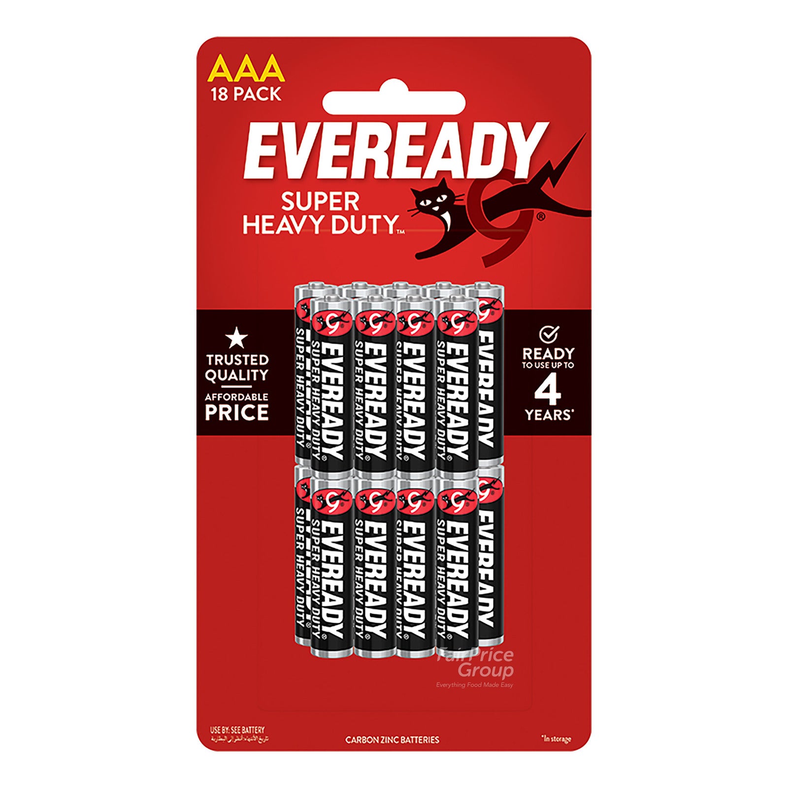 Eveready Battery SHD 1212 BP 18 - AAA Main image