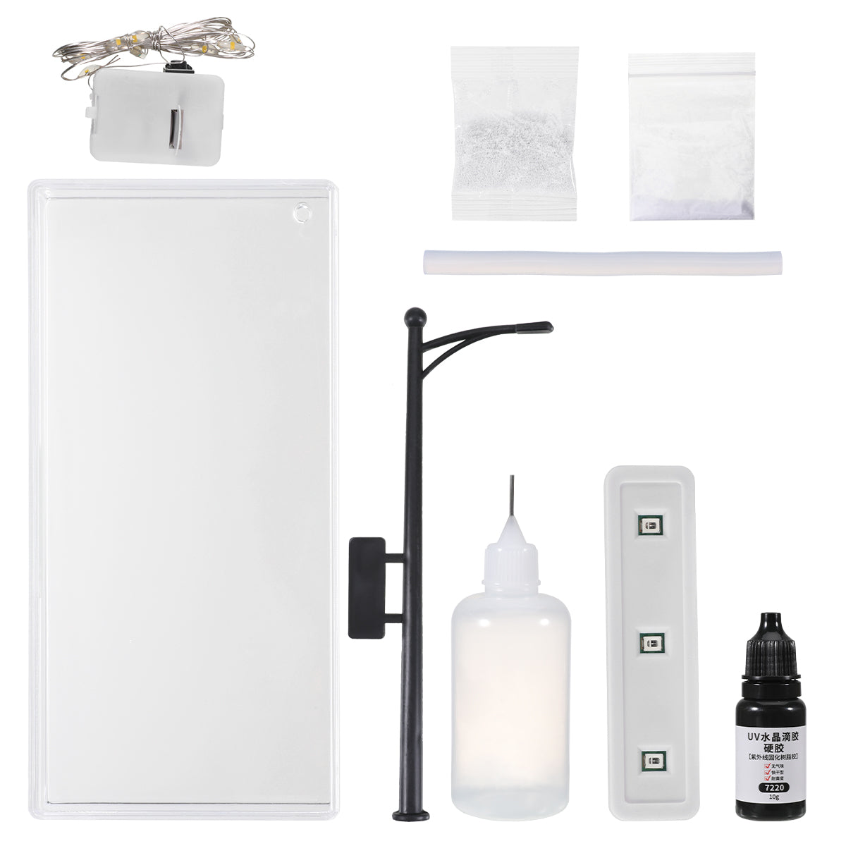 ELMAS DIY Snow Night Lights Street Lamp Learning Toy - Al Masam Stationery LLC