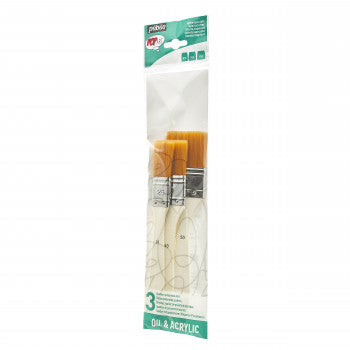 BRUSHES WALLET 3 SPALTERS YELLOW POLYAMIDE Secondary image