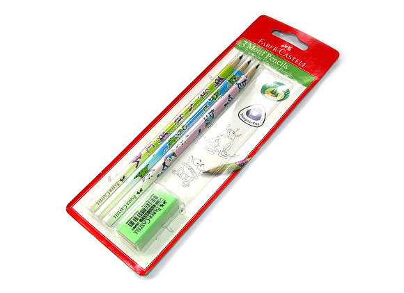 FABER-CASTELL Triangular Motif Pencil Monster - (FCI118364) - Al Masam Stationery LLC