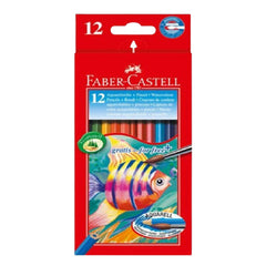 FABER-CASTELL Cardboard packet of 12 color (Fish)
