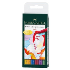FABER-CASTELL PITT Artist Drawing Ink Pen Basic colors
