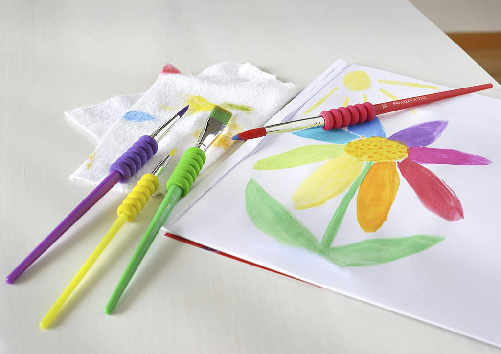 FABER-CASTELL Grip Paint Brushes - Al Masam Stationery LLC