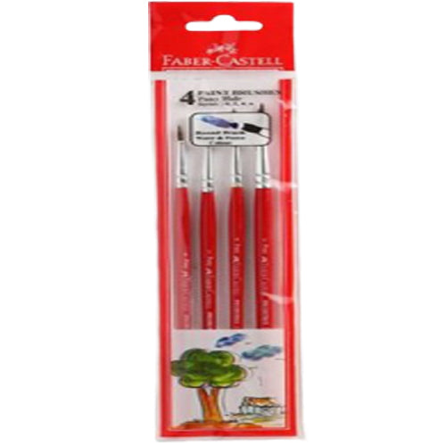 FABER-CASTELL Pony Hair Brushes Round Assorted - Al Masam Stationery LLC Main image