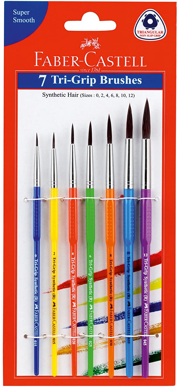 FABER-CASTELL Tri Grip Paint Brushes Round Secondary image
