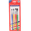Trigrip Paint Brushes Flat Set of 4pc - Al Masam Stationery LLC